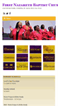 Mobile Screenshot of firstnazareth.com